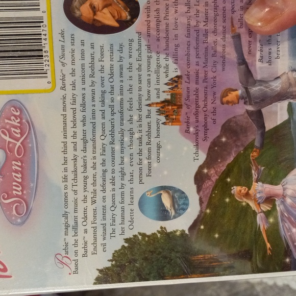 Barbie Swan Lake VHS used - Picture 3 of 4